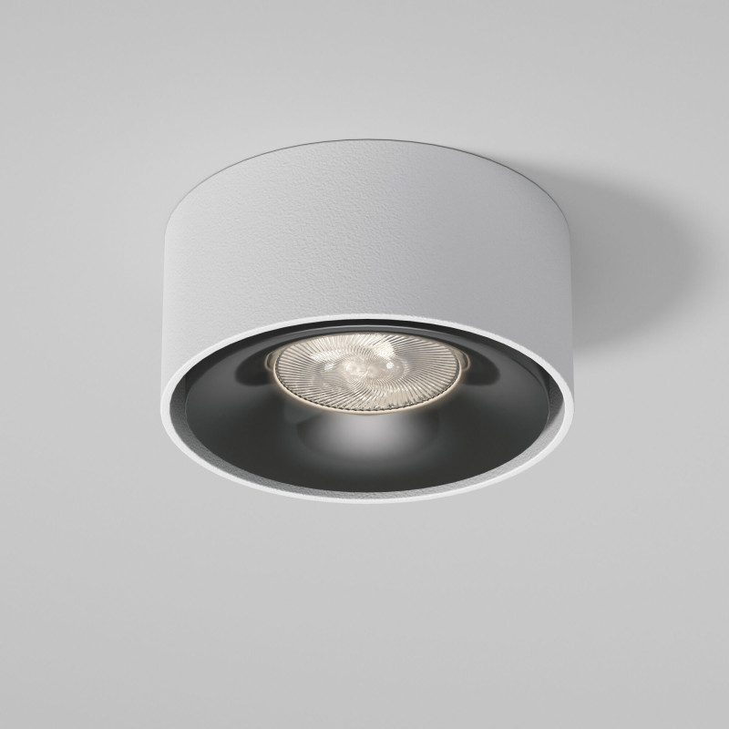 25095/LED 10W 4000K белый/черный