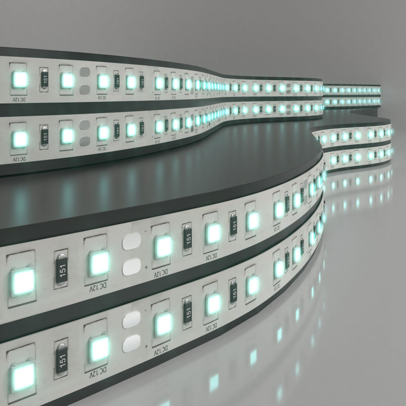 5050/60 LED 14.4W IP20 [белая подложка] белый свет