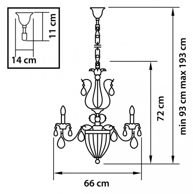 Lightstar 790114 Италия хром 790114